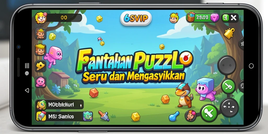 Tangkapan layar gameplay Puzzle 6SVIP yang seru dan mengasyikkan.