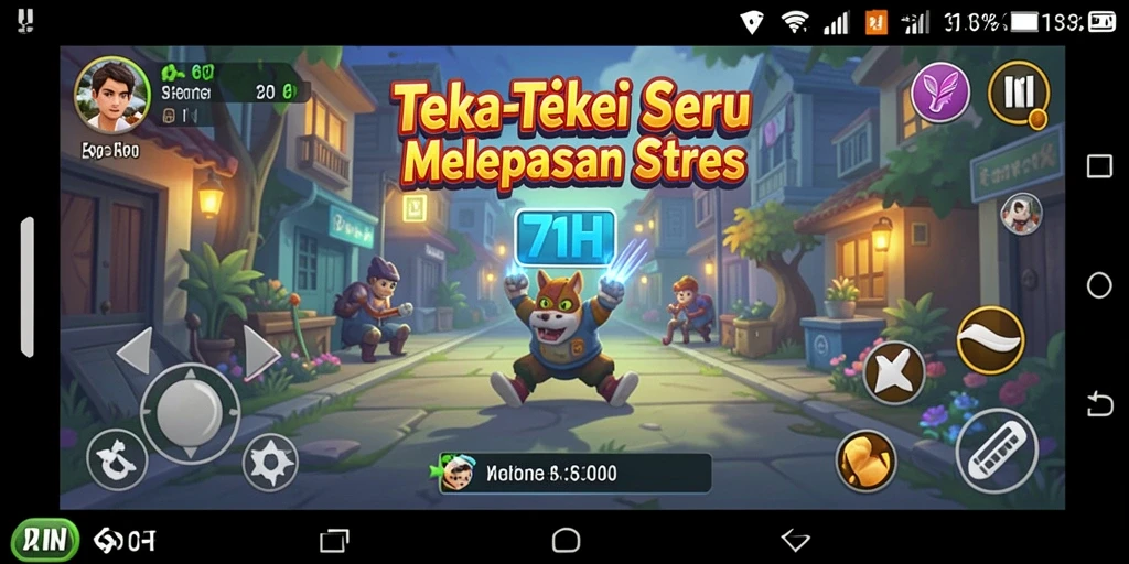 Screenshot utama 71H menampilkan gameplay teka-teki yang menantang.
