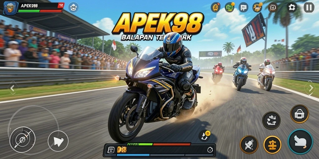 Tampilan gameplay APEK88 yang menegangkan dan realistis