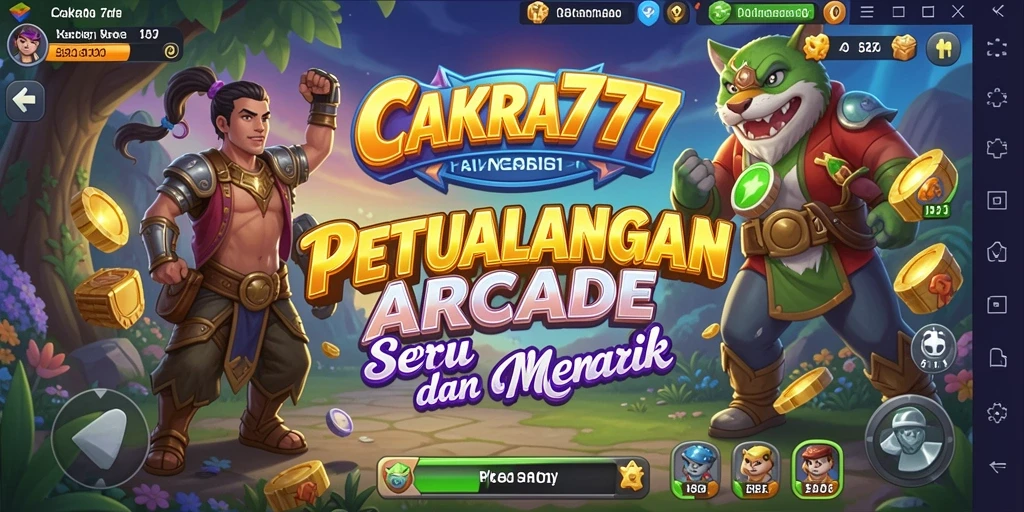 Pengalaman bermain yang seru dan penuh aksi di CAKRA777.