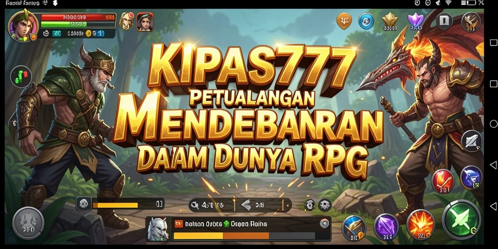 Tampilan gameplay KIPAS777 yang menakjubkan dan mendebarkan.