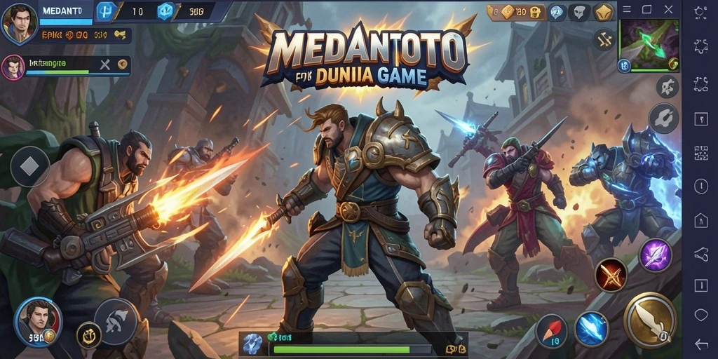Gameplay seru di MEDANTOTO dengan pertarungan yang mendebarkan.