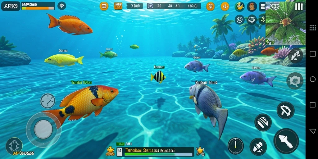 Pengalaman menangkap ikan dalam game Tembak Ikan yang seru.