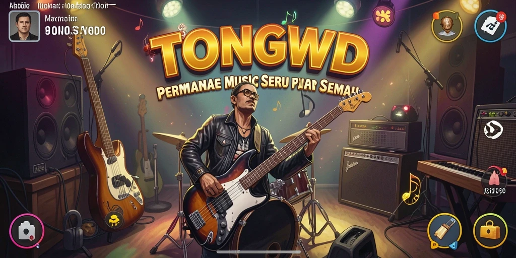 Tampilan gameplay yang seru dan interaktif di TONGWD.